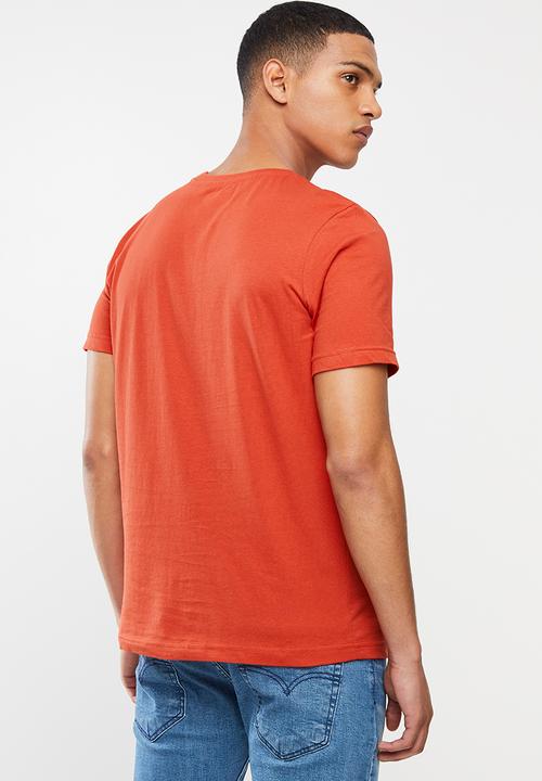 KAPPA - Kappa logo slim tee - red