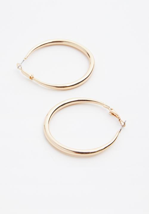 Superbalist - Keisha hoop earrings - gold