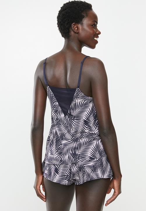 DORINA - True sleep cami - grey & navy