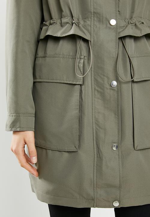 Vero Moda - Pernilleuni 3/4 jacket - khaki 