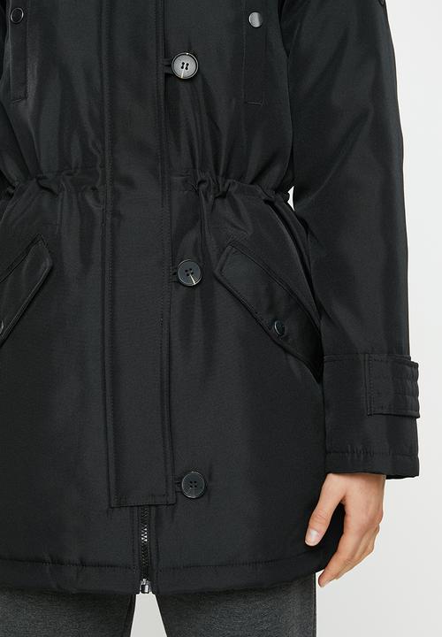 Vero Moda - Excursion expedition 3/4 parka - black