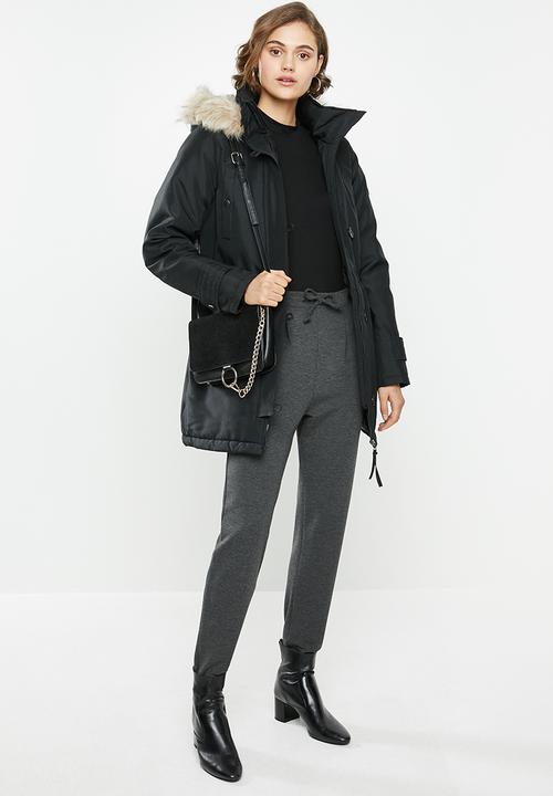 Vero Moda - Excursion expedition 3/4 parka - black