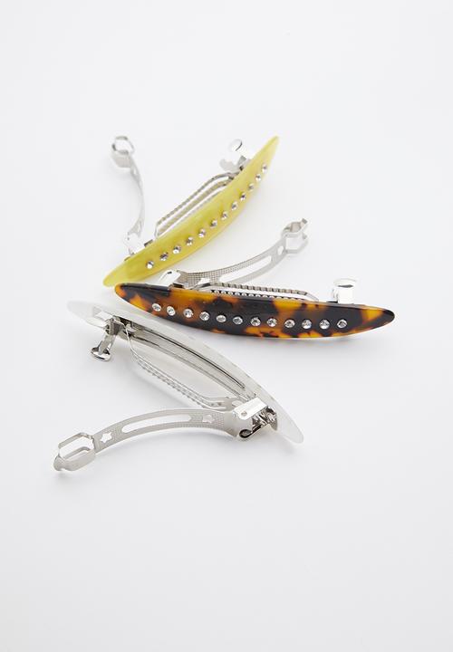 Superbalist - Multicoloured hair slides - multi