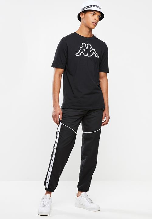 KAPPA - Logo crome tee - black