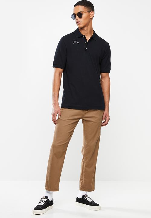KAPPA - Logo life mss polo - black
