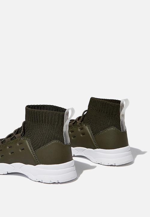 Cotton On - Knit trainer - khaki 