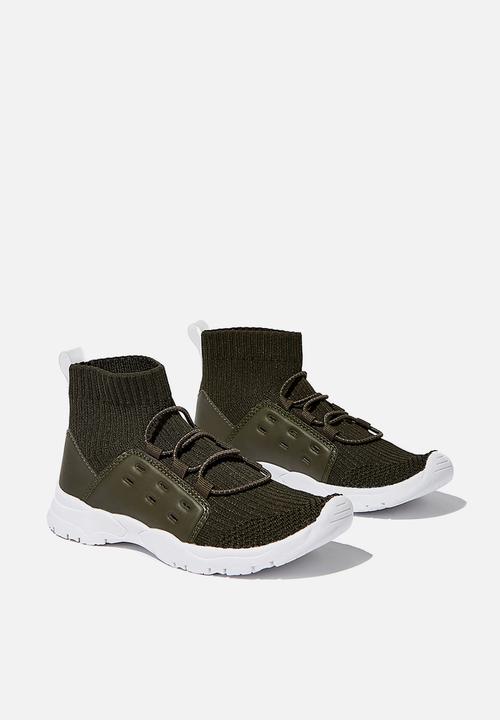 Cotton On - Knit trainer - khaki 