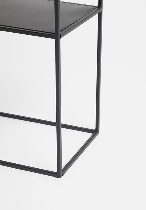 H&S - 2-Layer side table - black
