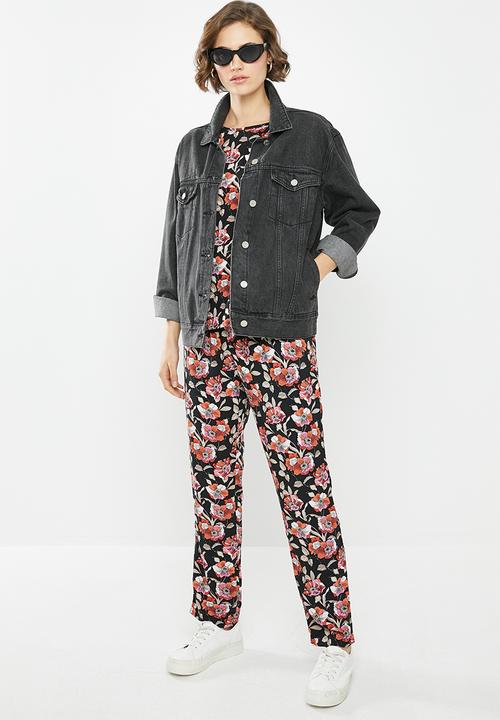 Jacqueline de Yong - Starr life short sleeve top - multi 