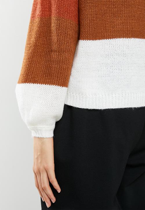 ONLY - Emy long sleeve pullover - multi 