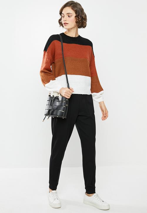 ONLY - Emy long sleeve pullover - multi 