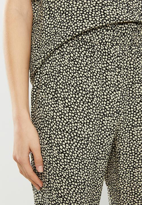 Jacqueline de Yong - Starr life pants - black & neutral