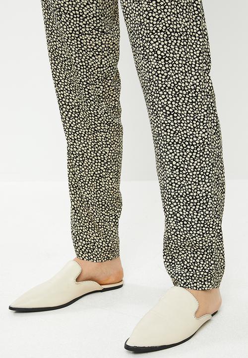 Jacqueline de Yong - Starr life pants - black & neutral