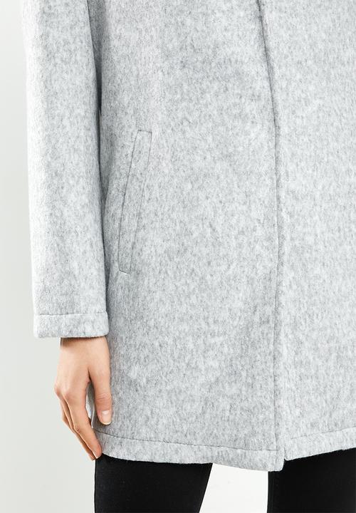 Vero Moda - Brush 3/4 length jacket - grey