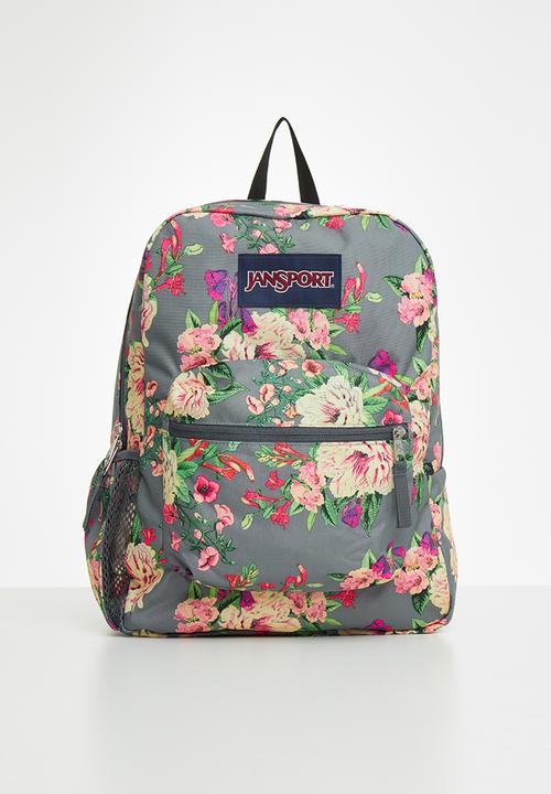 jansport grey bouquet