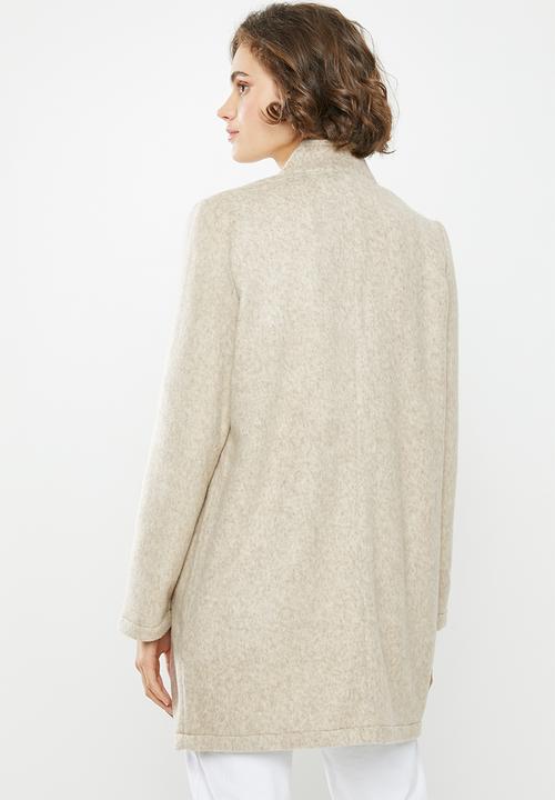 Vero Moda - Brush 3/4 length jacket - beige