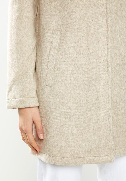 Vero Moda - Brush 3/4 length jacket - beige