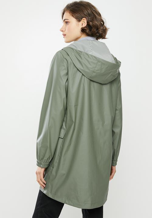 ONLY - Emma raincoat - green