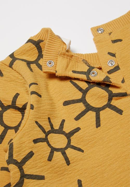 Cotton On - Billie & Casey tracksuit  - yellow & grey 