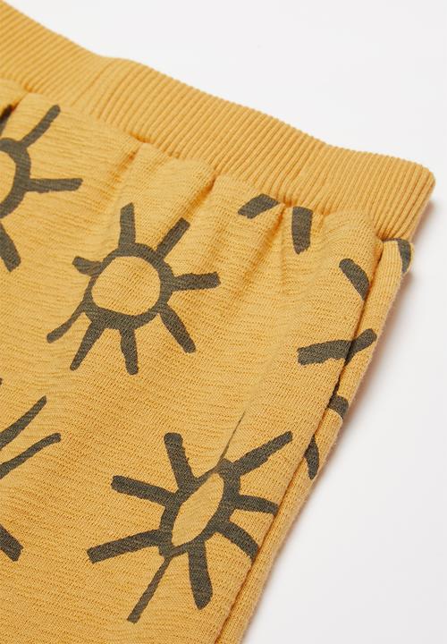 Cotton On - Billie & Casey tracksuit  - yellow & grey 