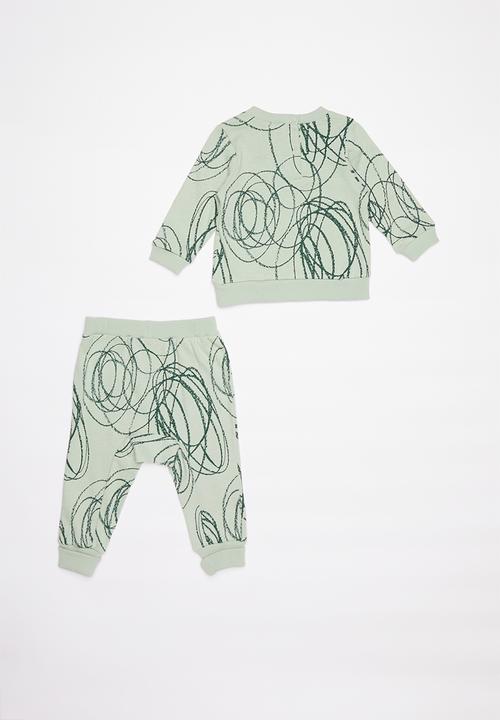 Cotton On - Billie & Casey tracksuit - green 