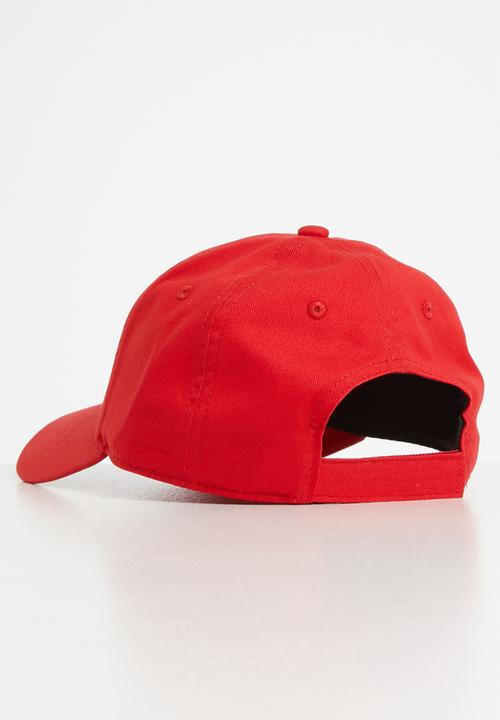 Converse - Can Converse chuck patch curve brim cap - red