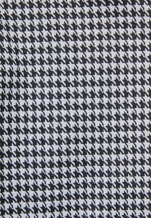 Superbalist - Houndstooth tregging - black & white