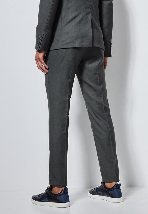 Superbalist - Soho slim fit trousers - grey