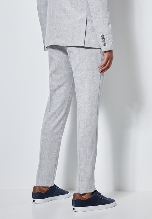 Superbalist - Regent slim fit trousers - grey