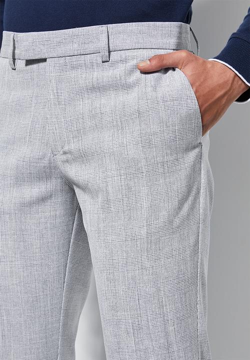 Superbalist - Regent slim fit trousers - grey
