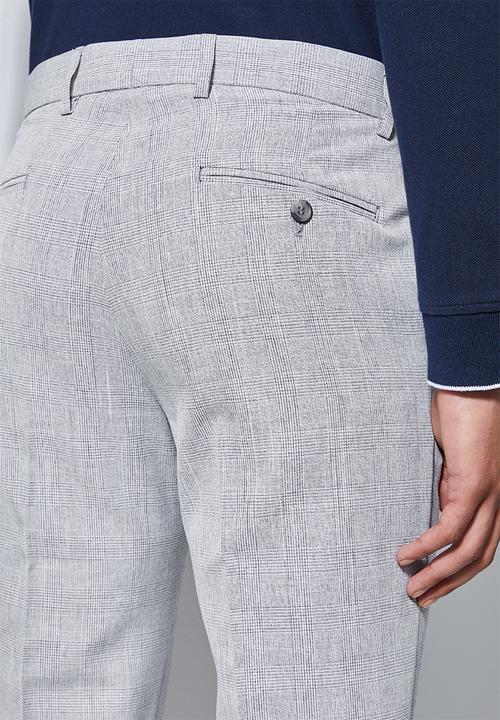 Superbalist - Regent slim fit trousers - grey