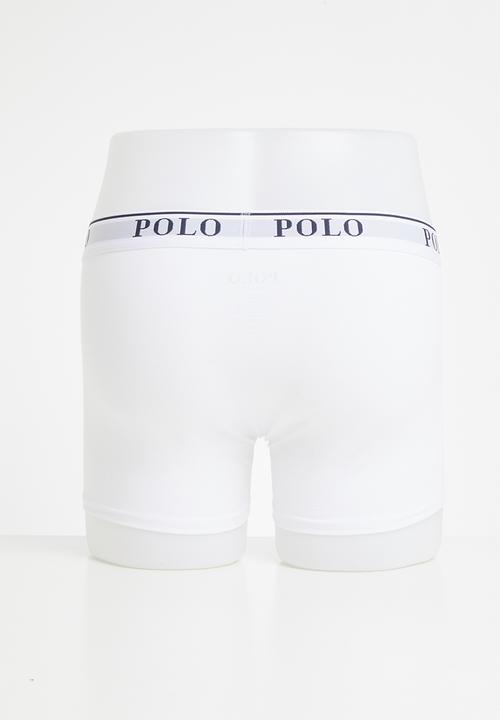 POLO - Ellis big pony knit boxer - white