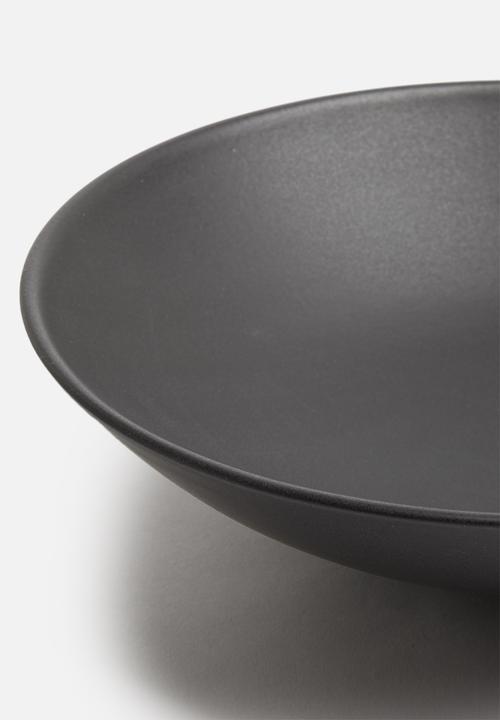 Urchin Art - Coal serving bowl - charcoal
