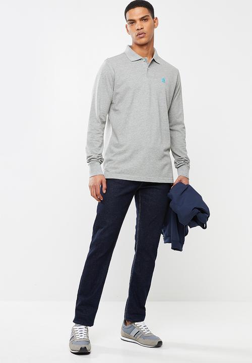 Pringle of Scotland - St Augustine long sleeve styled - grey 