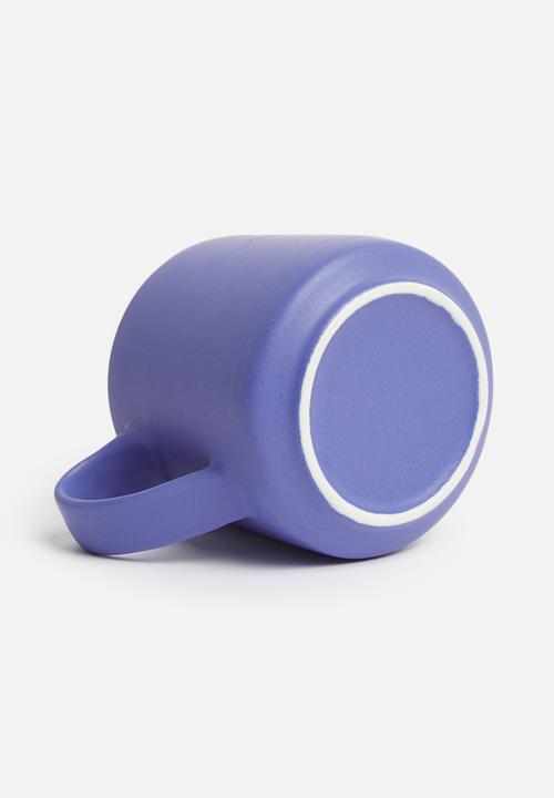 Urchin Art - Crissy mug - blue