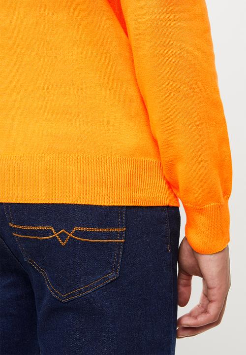 Pringle of Scotland - Raiden v-neck knit - yellow 