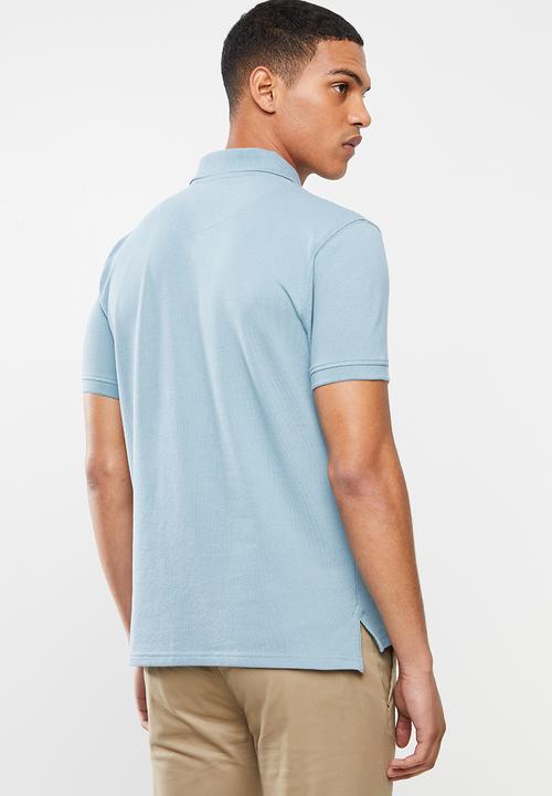 POLO - Carter custom fit pique golfer - blue