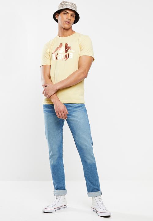 KAPPA - Authentic slim tee - beige