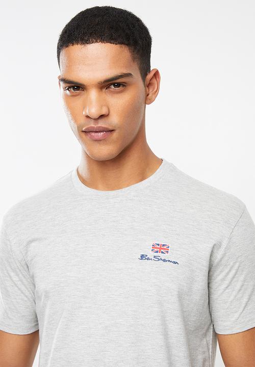 Ben Sherman - ESSENTIAL TEE CREW - GREY MELANGE