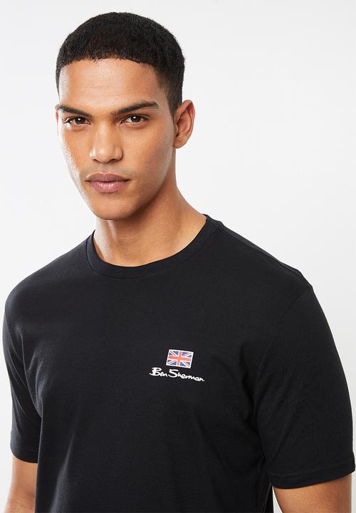 Ben Sherman - ESSENTIAL TEE CREW - BLACK