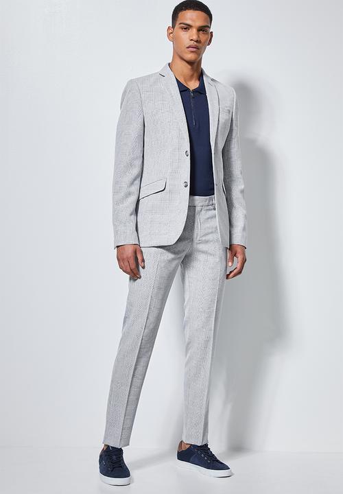 Superbalist - Regent slim fit trousers - grey
