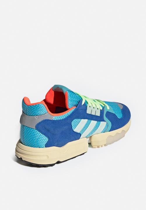adidas Originals - ZX Torsion - bright cyan / linen green / blue