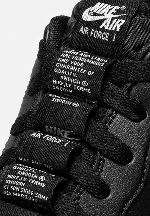 Nike - Air Force 1 '07 - black / black-white