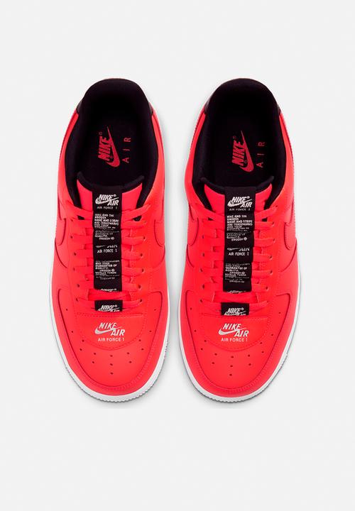 Nike - Air Force 1 '07 - laser crimson-black-white