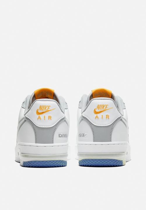 Nike - Air Force 1 react - white / lt smoke grey-university gold