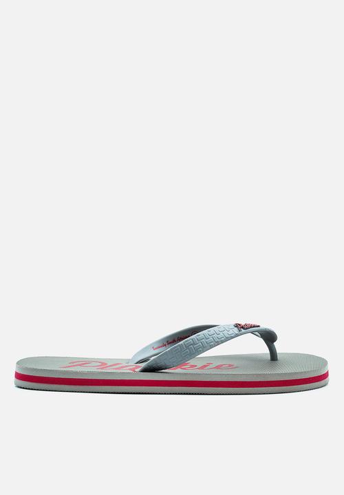 Plakkie - Plakkie flip-flop - clifton grey & red
