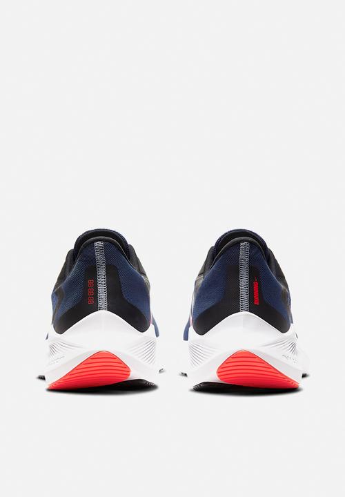 Nike - Zoom winflo 7 - midnight navy / bright crimson-black
