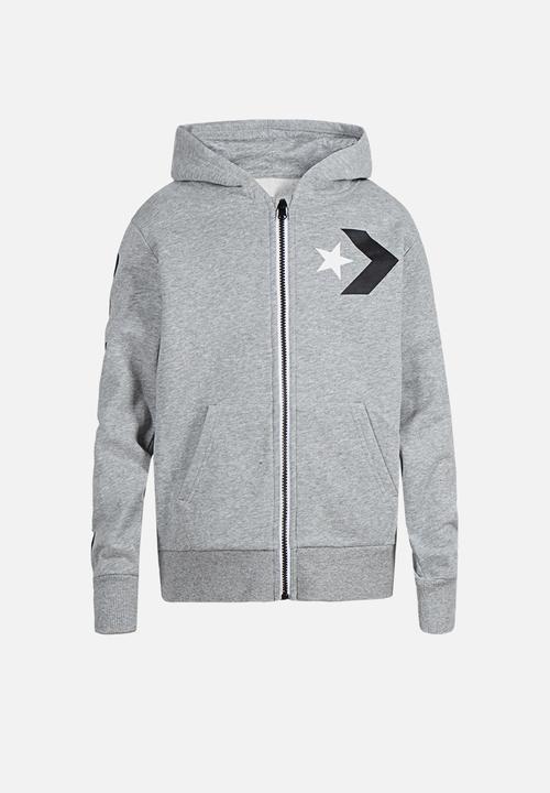 converse star chevron fz hoodie