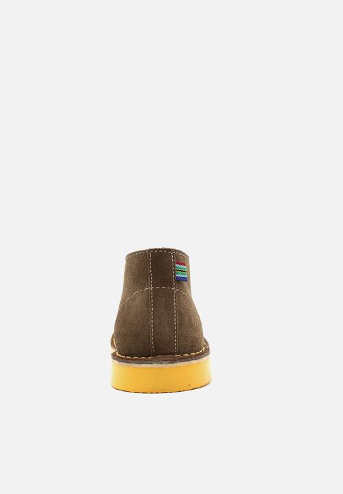 Veldskoen - Veldskoen heritage vilikazi - brown with yelllow sole