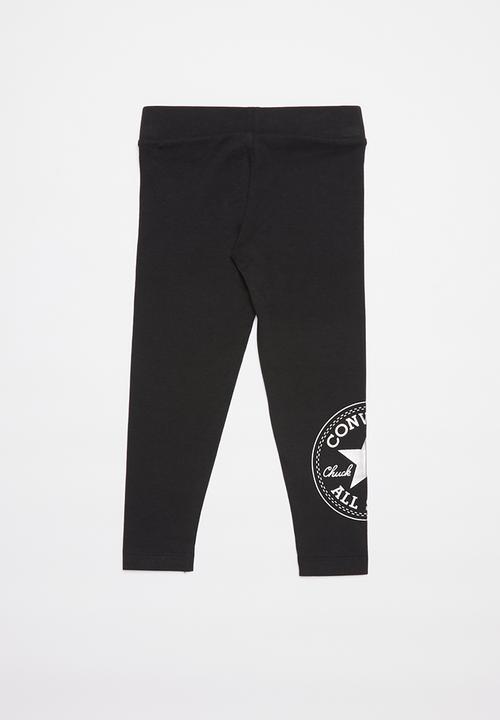 Converse - Converse oversize chuck patch leggings - black